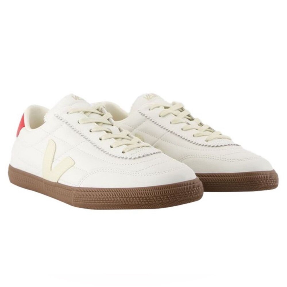 VEJA - PANENKA LEATHER WHITE PIERRE PEKIN BARK